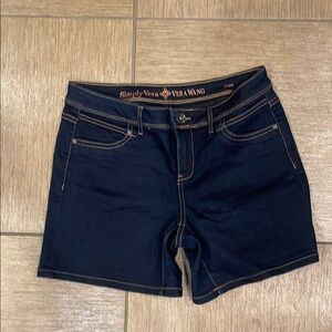 Simply Vera Vera Wang Women's Dark Blue Shorts